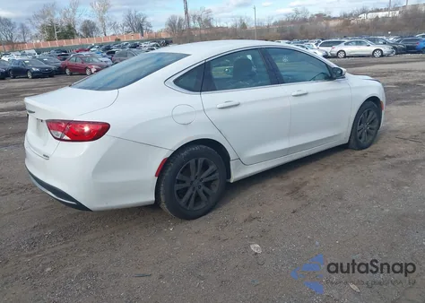 2016 Chrysler 200 Limited z USA, uszkodzony, nr VIN 1C3CCCAB1GN144342